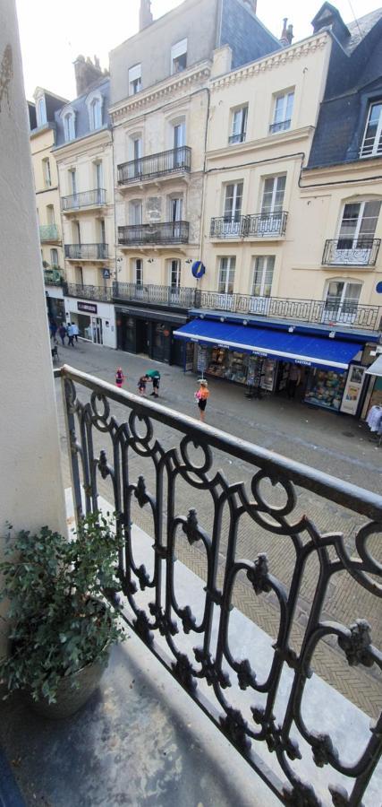 Les Balcons De Dieppe - Appartement 1Er Etage - Certifie 3 Etoiles Au Coeur De La Rue Pietonne Dış mekan fotoğraf